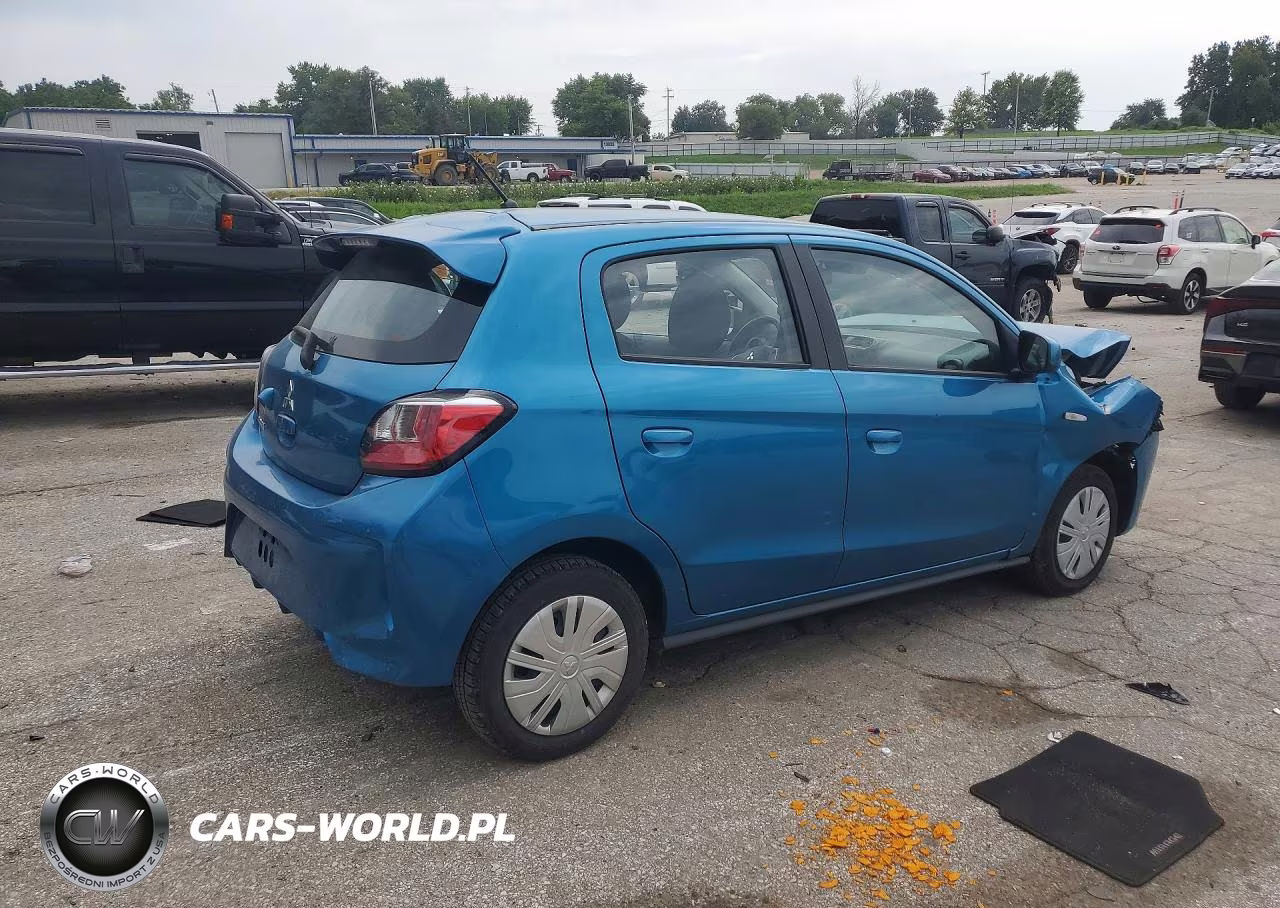2024 Mitsubishi Mirage Es VIN:ML32AUHJ4RH026371 - 3