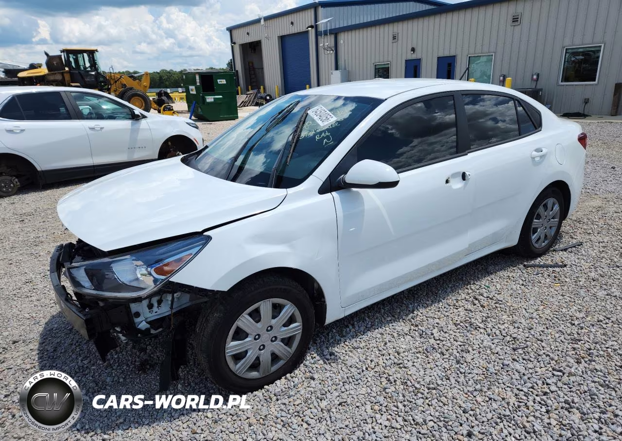 2022 Kia Rio Lx VIN:3KPA24AD3NE450697 - 1