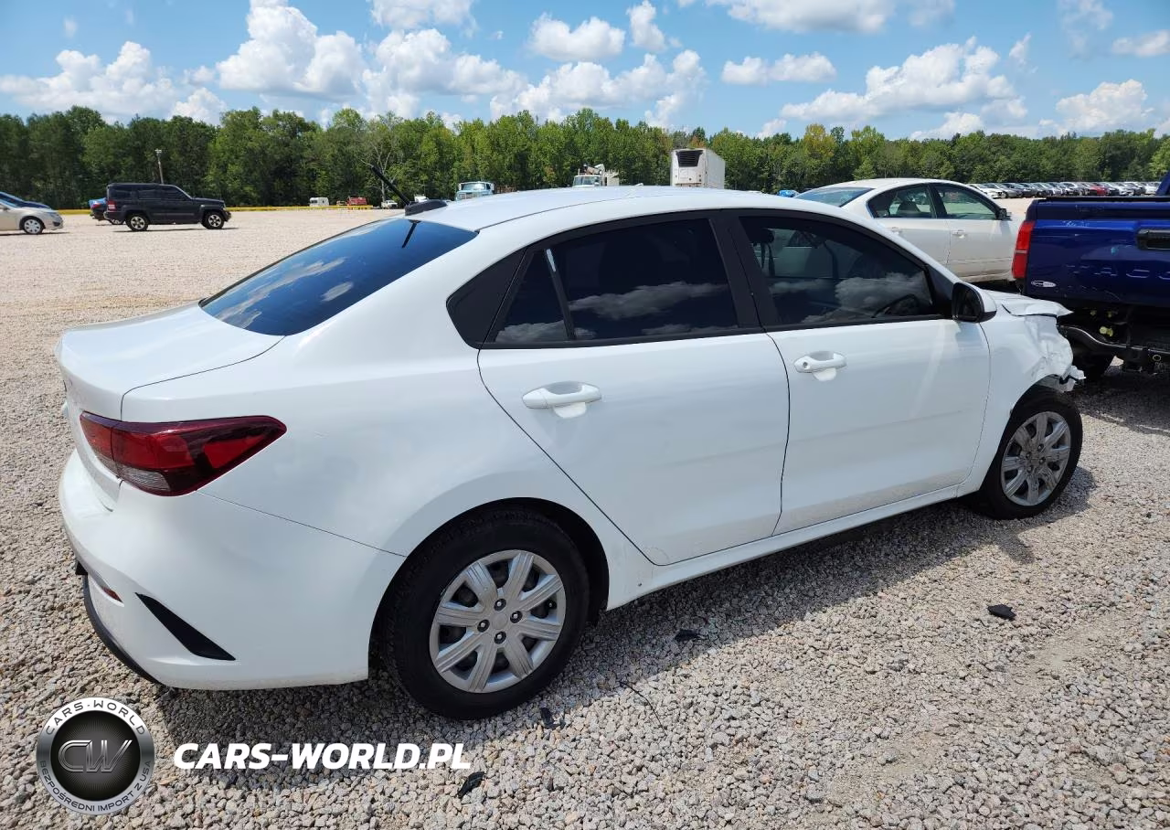 2022 Kia Rio Lx VIN:3KPA24AD3NE450697 - 3