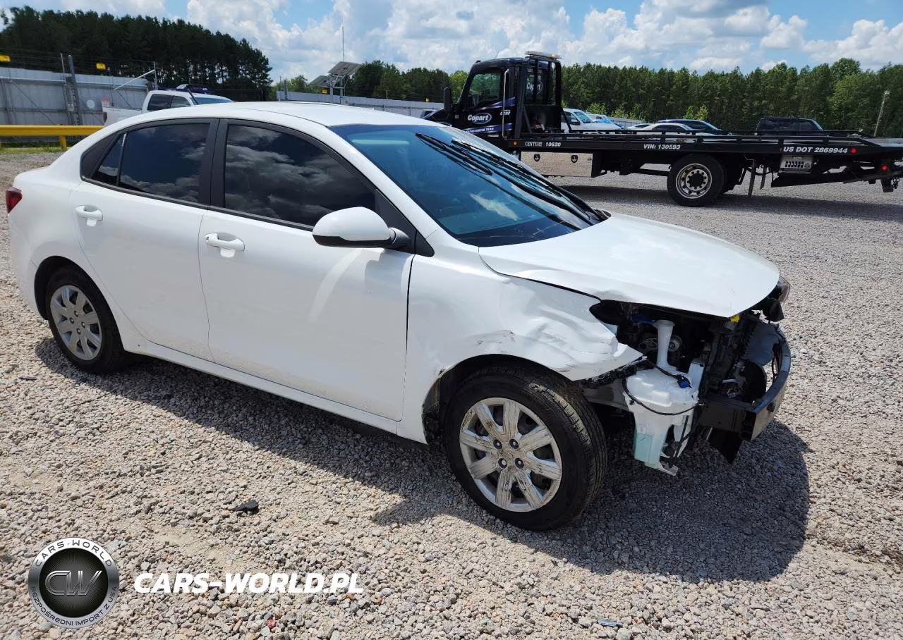 2022 Kia Rio Lx VIN:3KPA24AD3NE450697 - 4