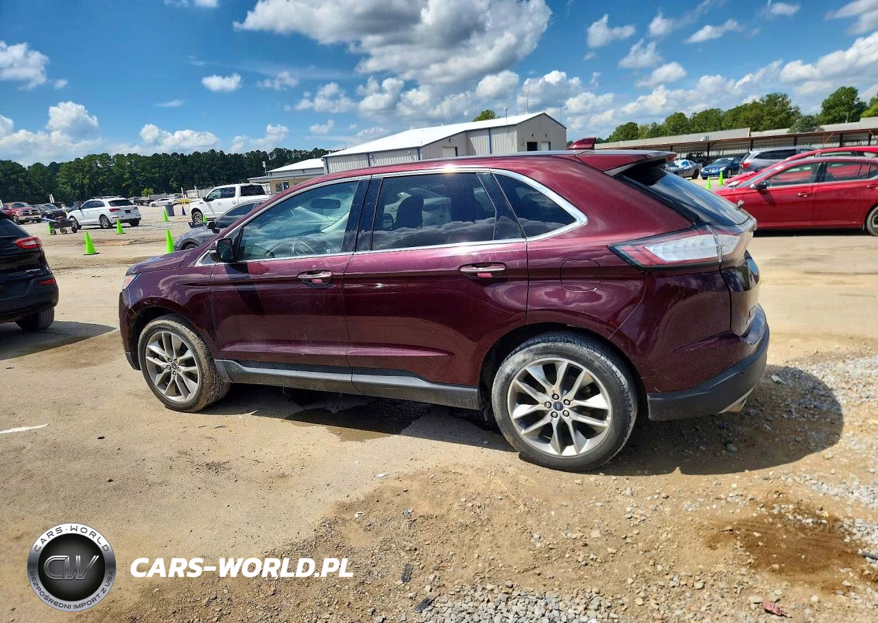 2017 Ford Edge Titanium VIN:2FMPK3K89HBB08765 - 2