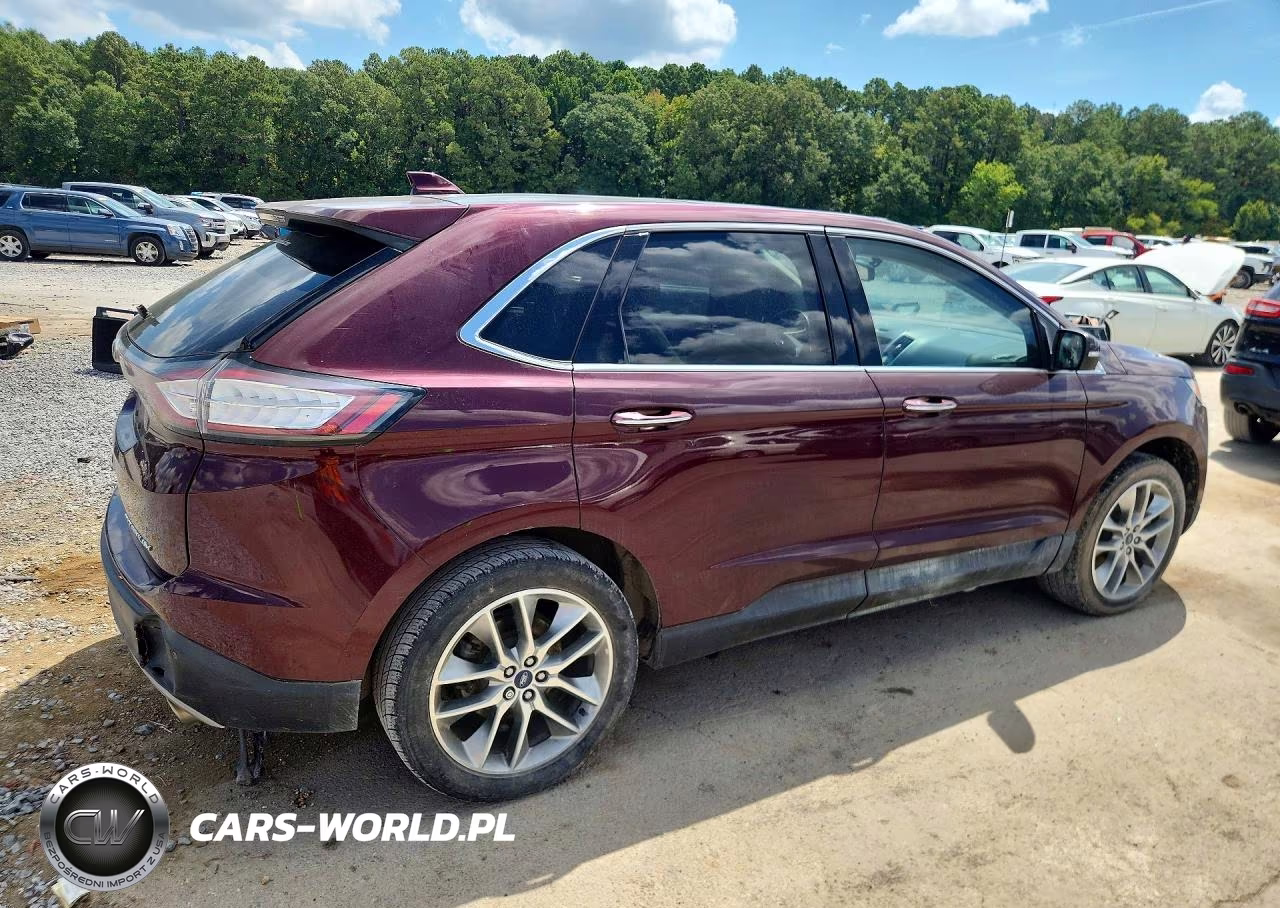 2017 Ford Edge Titanium VIN:2FMPK3K89HBB08765 - 3
