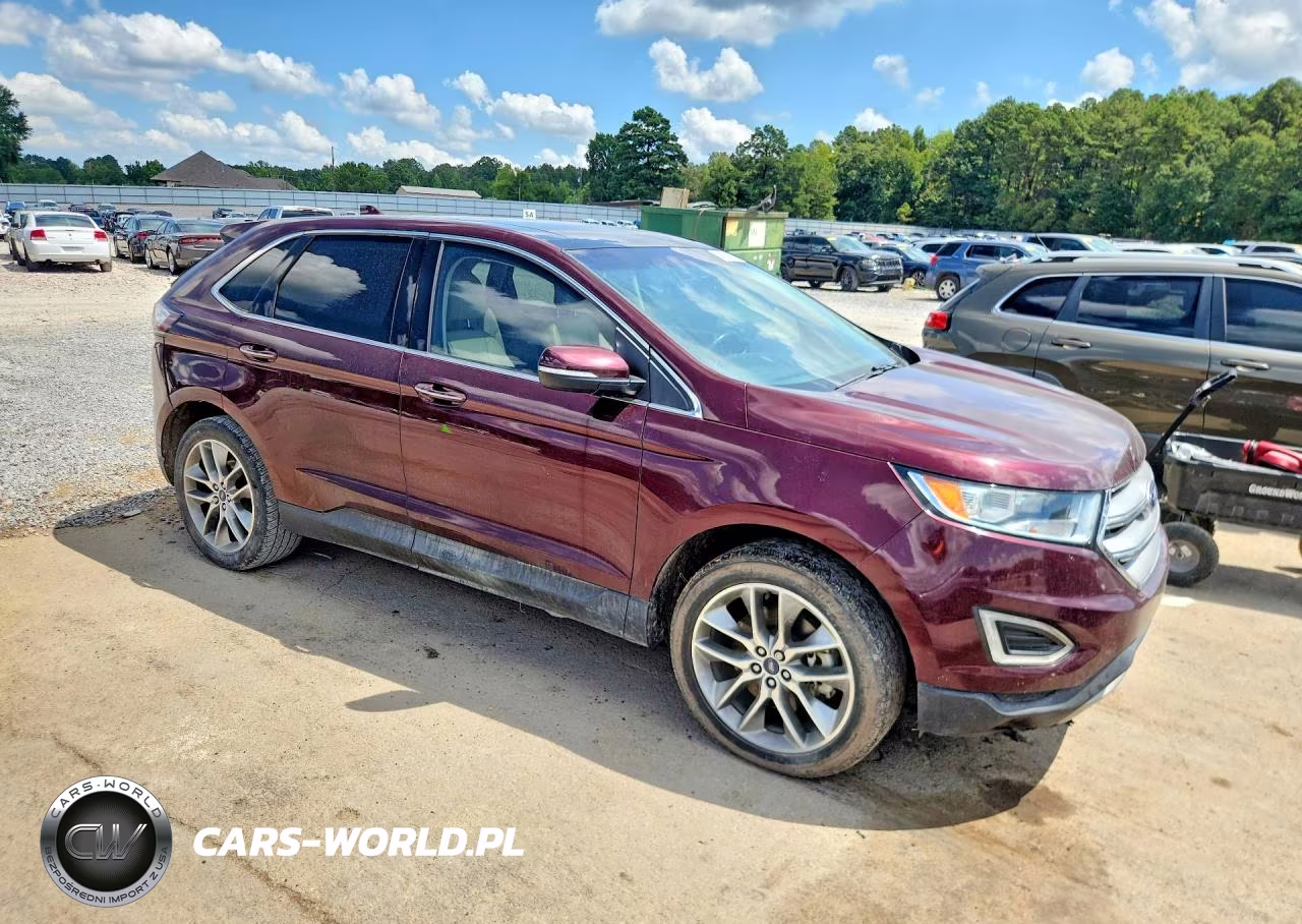 2017 Ford Edge Titanium VIN:2FMPK3K89HBB08765 - 4