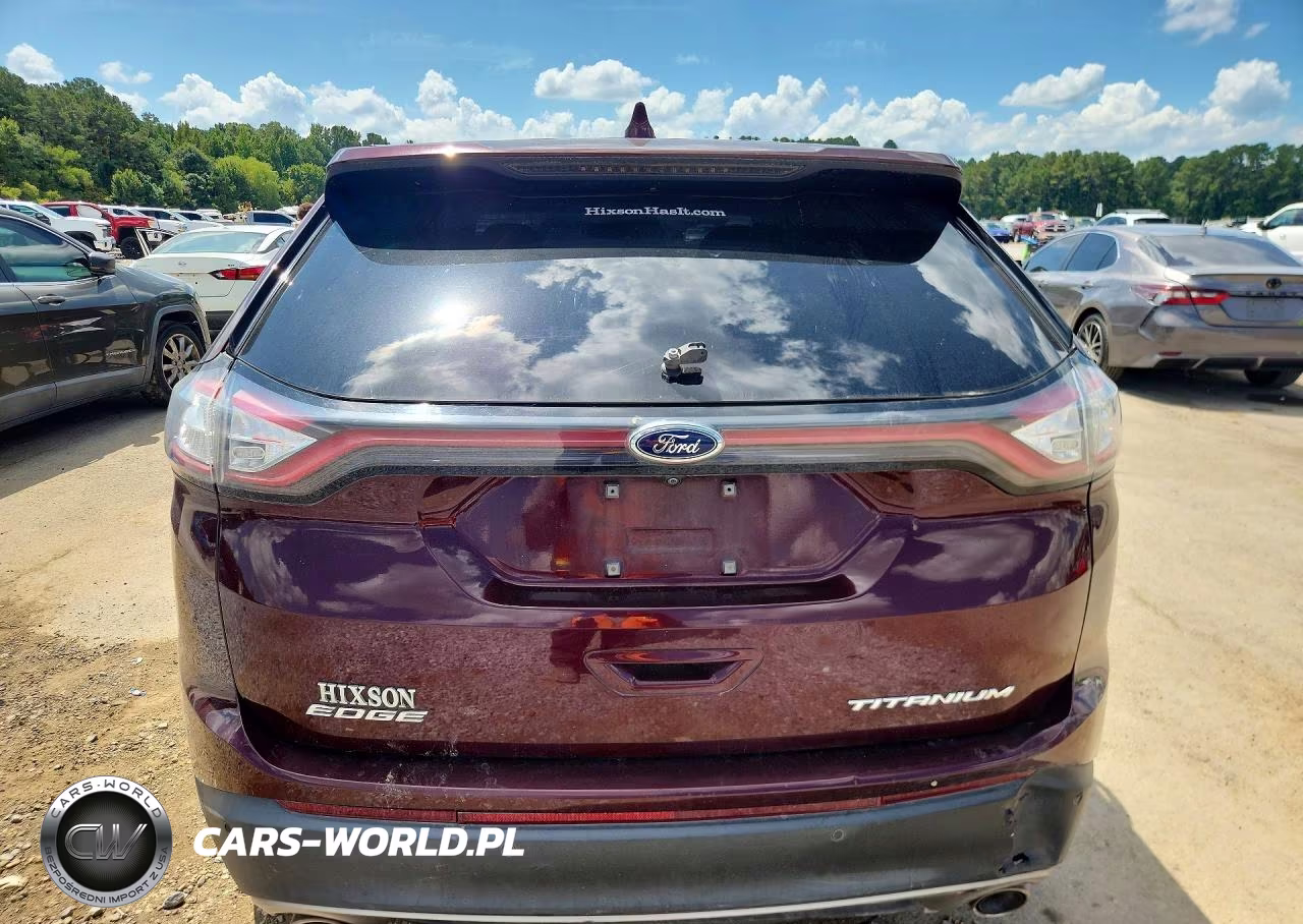 2017 Ford Edge Titanium VIN:2FMPK3K89HBB08765 - 6