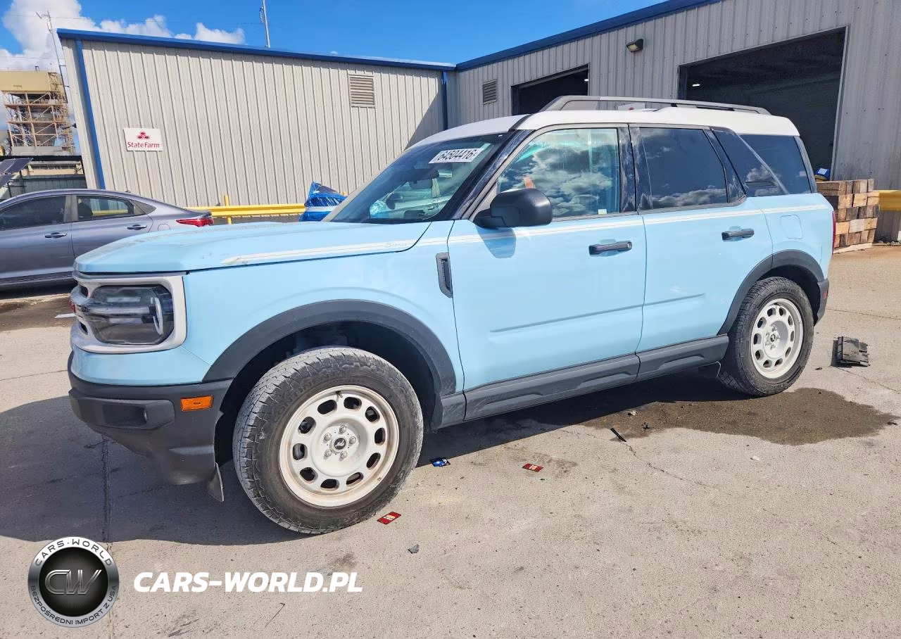 2024 Ford Bronco Sport Heritage VIN:3FMCR9G65RRE89215 - 1