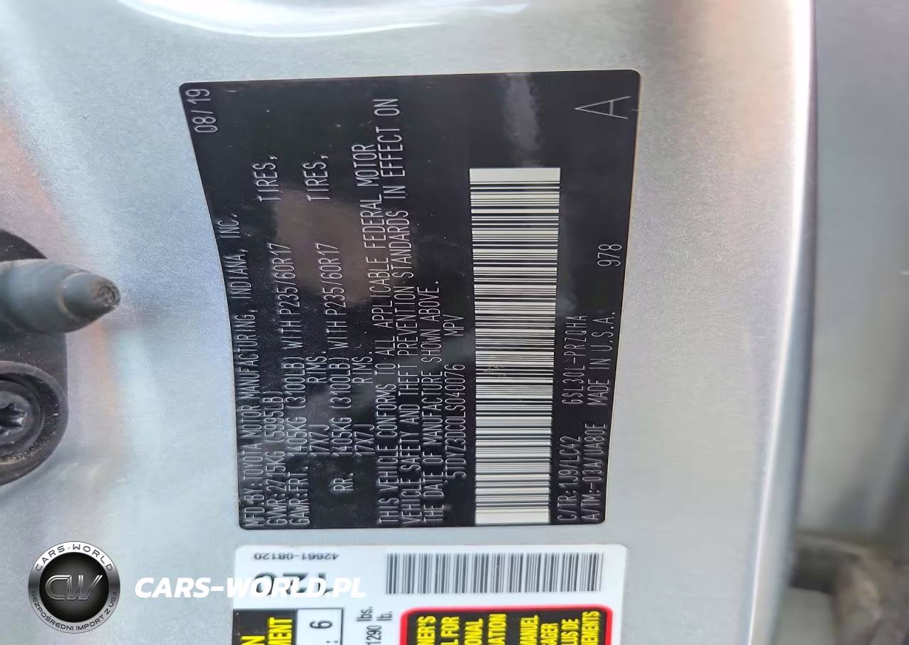 2020 Toyota Sienna Xle Premium 8-Passenger VIN:5TDYZ3DC0LS040076 - 14