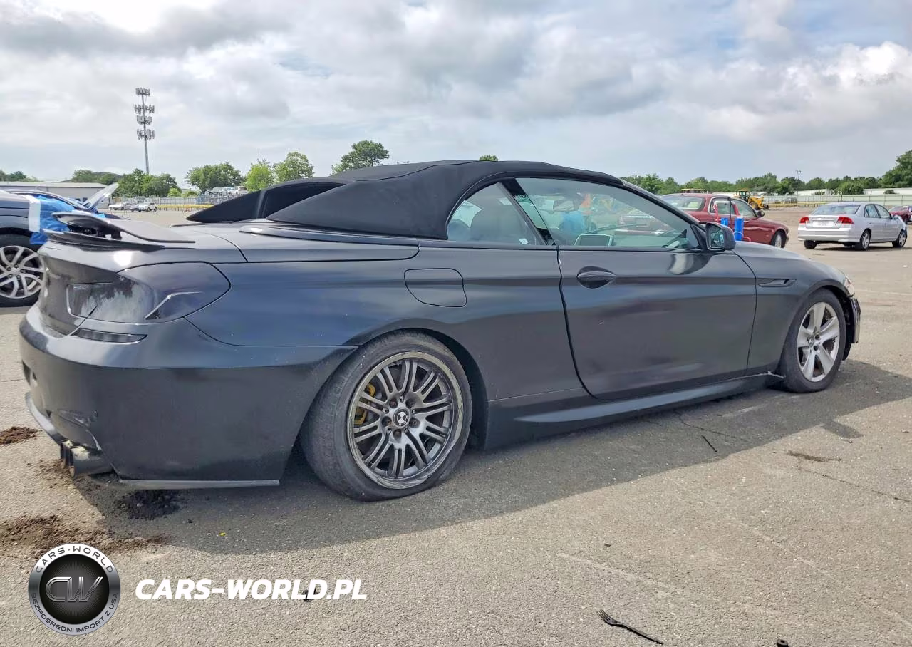 2013 BMW 640 I VIN:WBALW7C54DDX58575 - 3