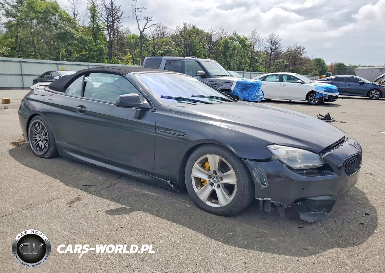 2013 BMW 640 I VIN:WBALW7C54DDX58575 - 4