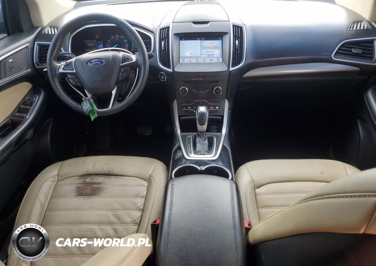2017 Ford Edge Sel VIN:2FMPK3J81HBB71814 - 8
