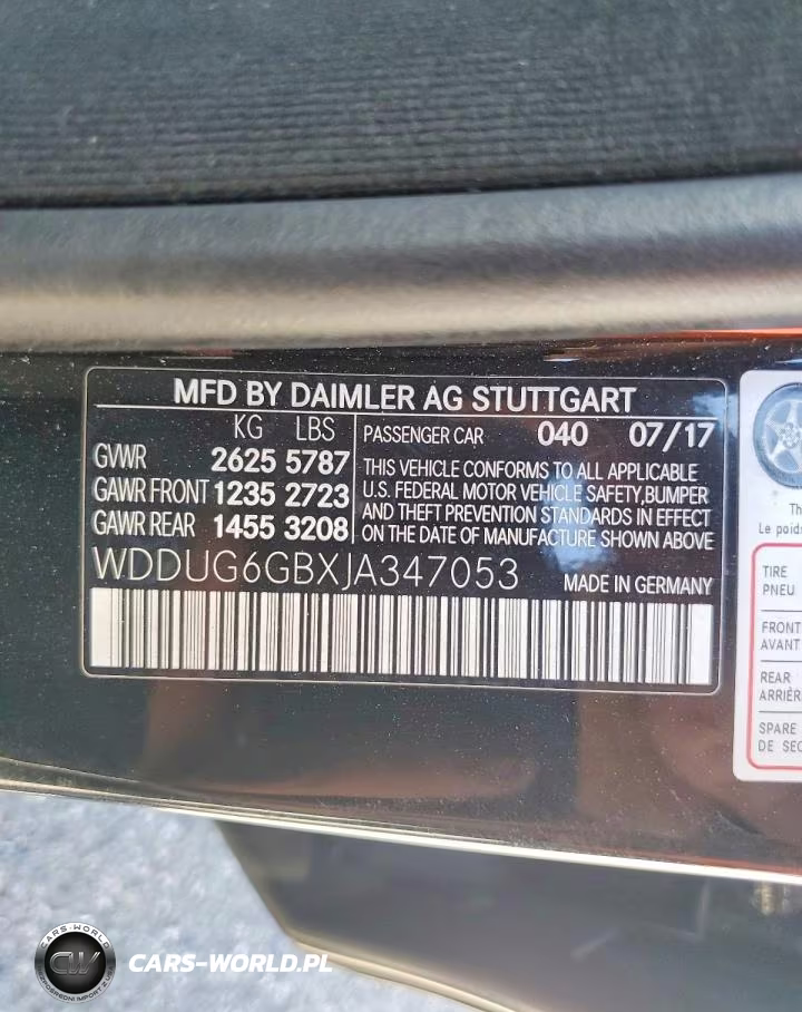 2018 Mercedes-Benz S 450 VIN:WDDUG6GBXJA347053 - 12