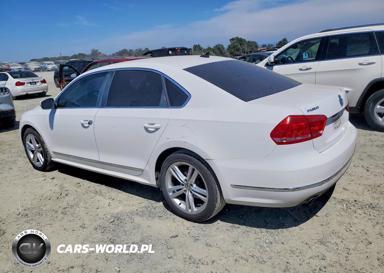 2012 Volkswagen Passat Sel VIN:1VWCM7A39CC079431 - 2