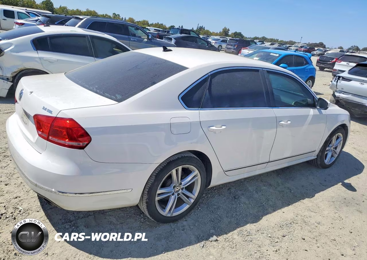 2012 Volkswagen Passat Sel VIN:1VWCM7A39CC079431 - 3