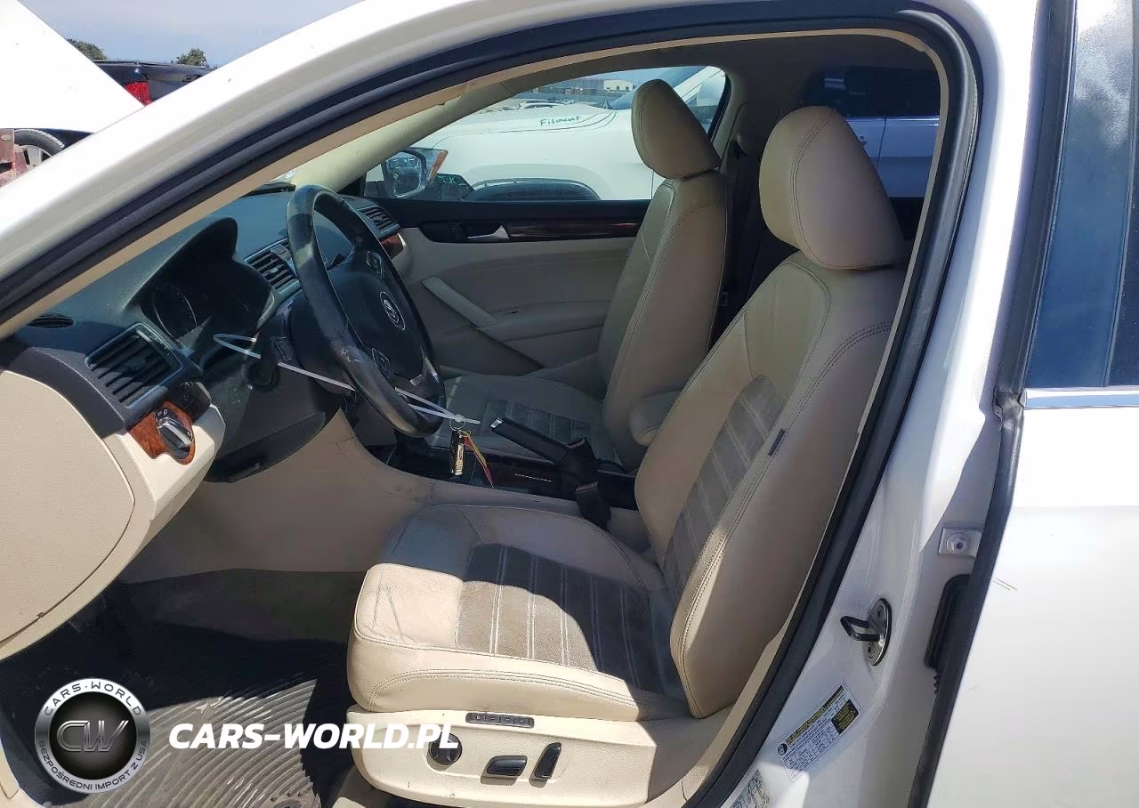 2012 Volkswagen Passat Sel VIN:1VWCM7A39CC079431 - 7