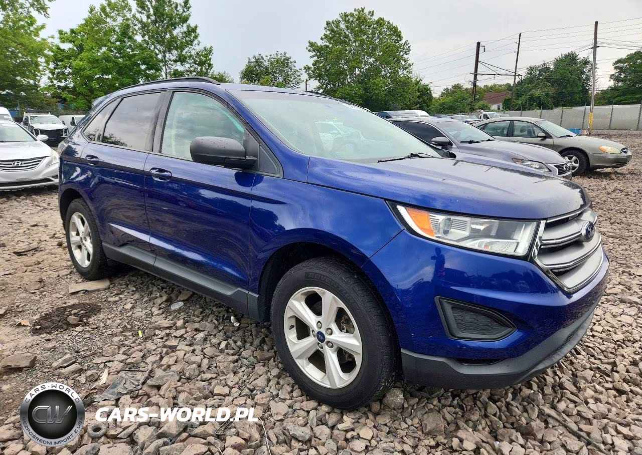 2015 Ford Edge Se VIN:2FMTK3G99FBC40812 - 4