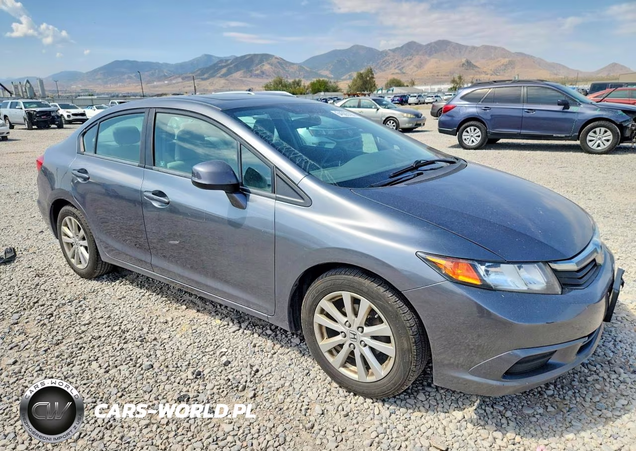 2012 Honda Civic Ex VIN:19XFB2F88CE305495 - 4