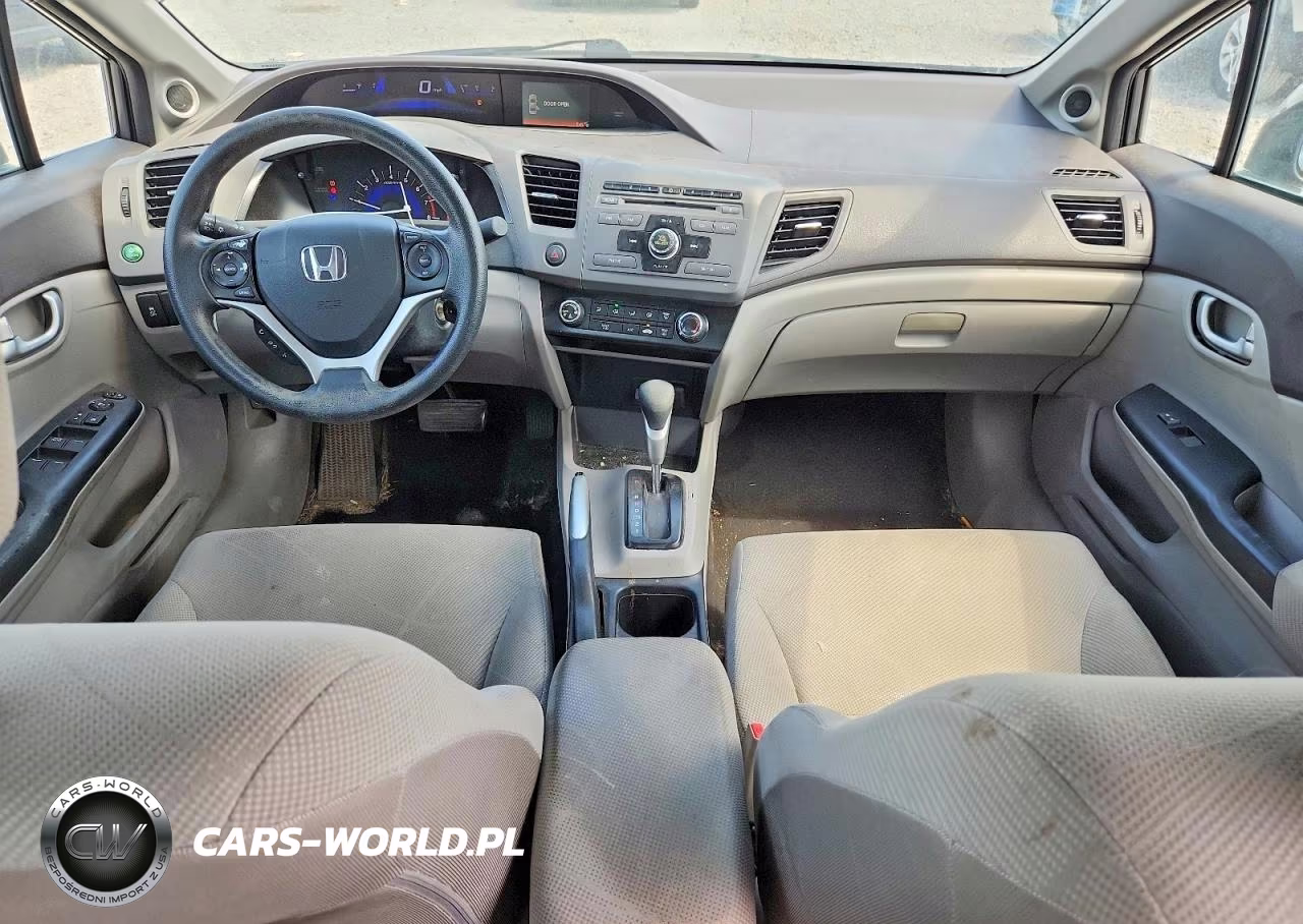 2012 Honda Civic Ex VIN:19XFB2F88CE305495 - 8
