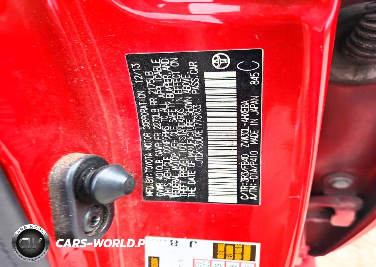 2014 Toyota Prius Two VIN:JTDKN3DU9E1773933 - 12