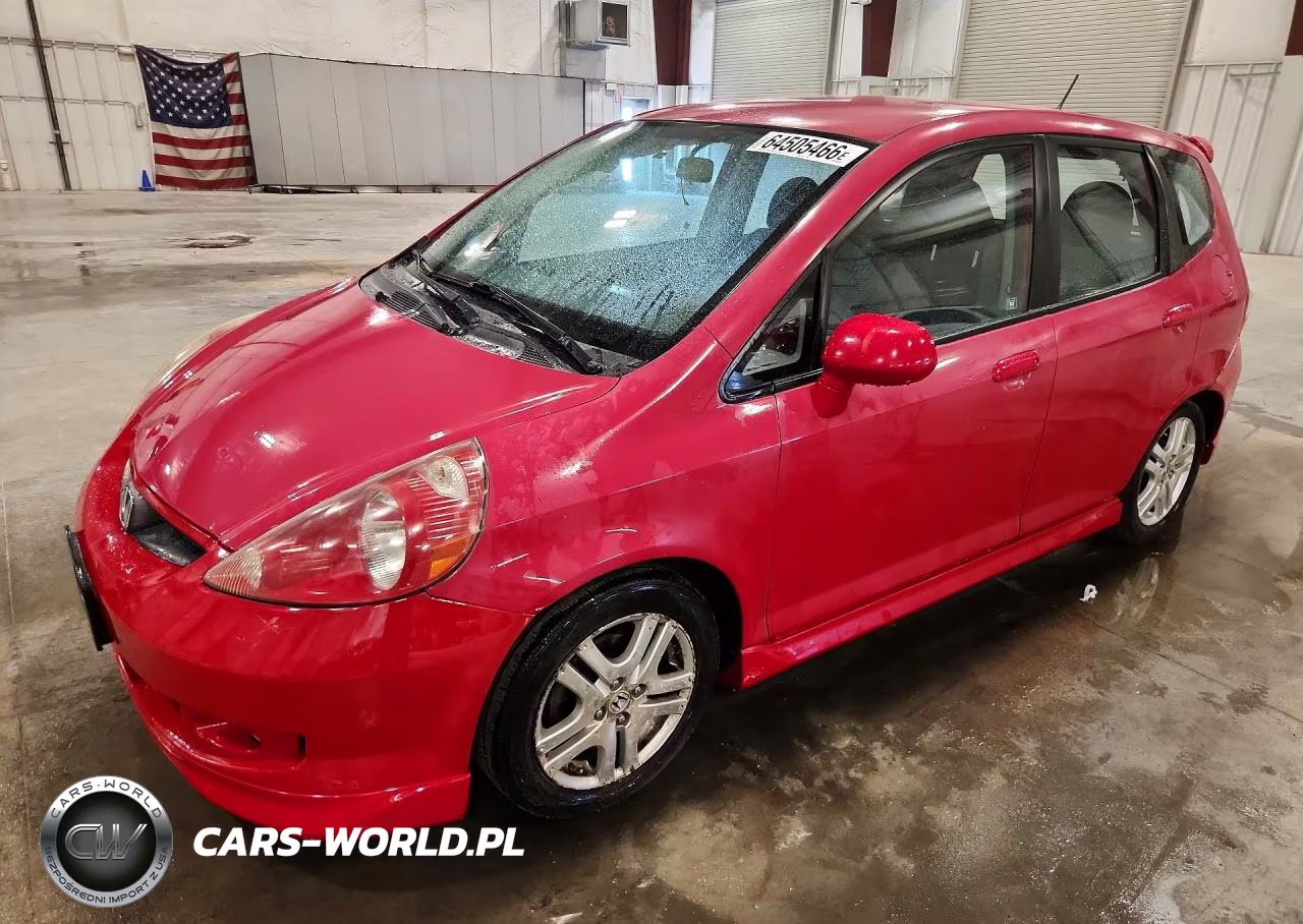2008 Honda Fit Sport VIN:JHMGD386X8S020588 - 1