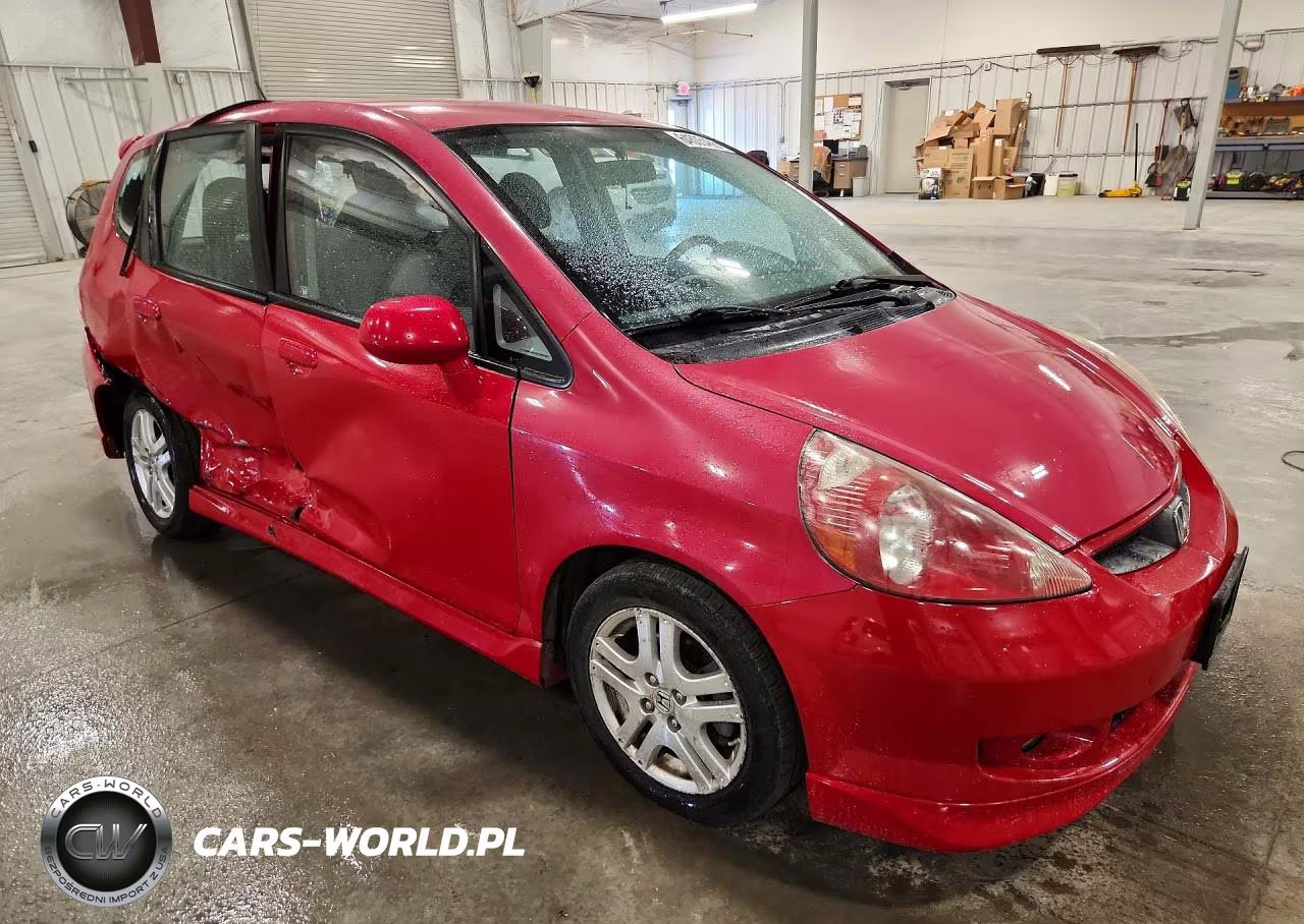 2008 Honda Fit Sport VIN:JHMGD386X8S020588 - 4