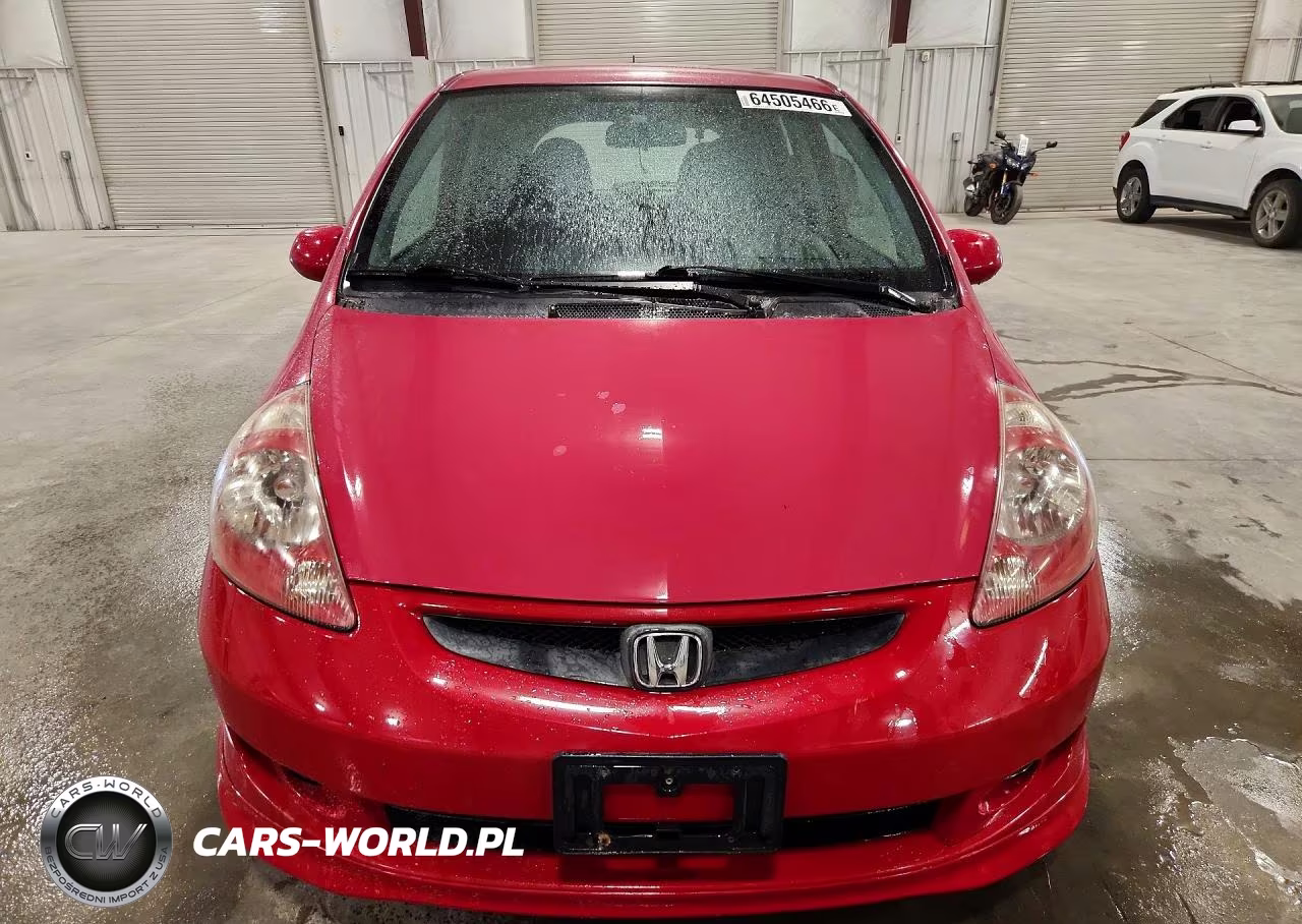 2008 Honda Fit Sport VIN:JHMGD386X8S020588 - 5