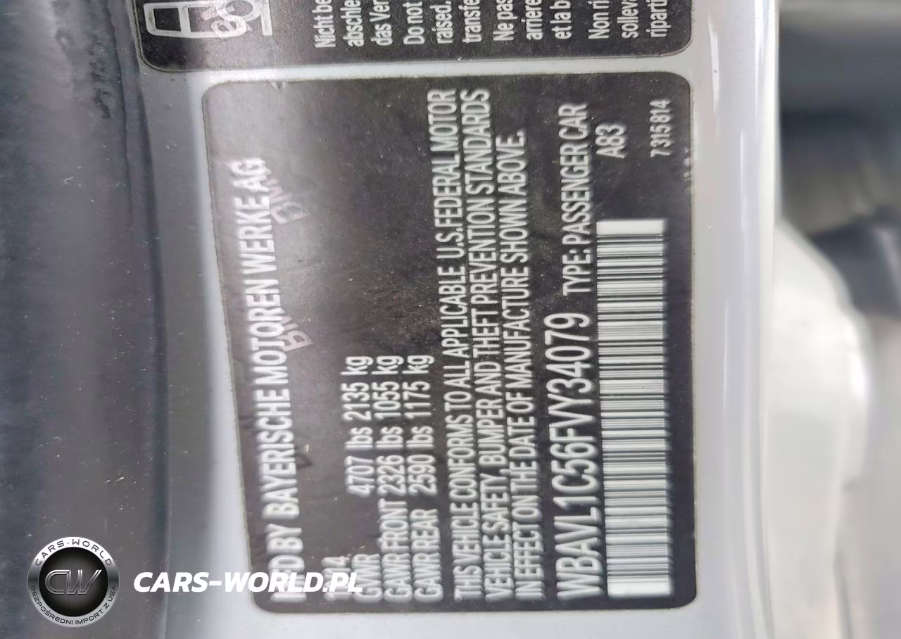 2015 BMW X1 xDrive28I VIN:WBAVL1C56FVY34079 - 14