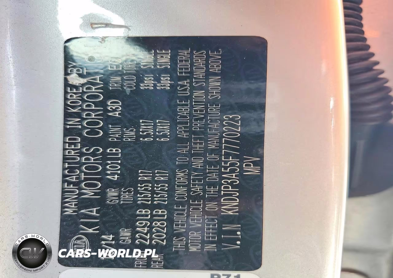 2015 Kia Soul + VIN:KNDJP3A55F7770223 - 14