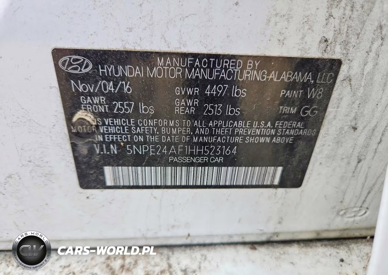 2017 Hyundai Sonata Se VIN:5NPE24AF1HH523164 - 12