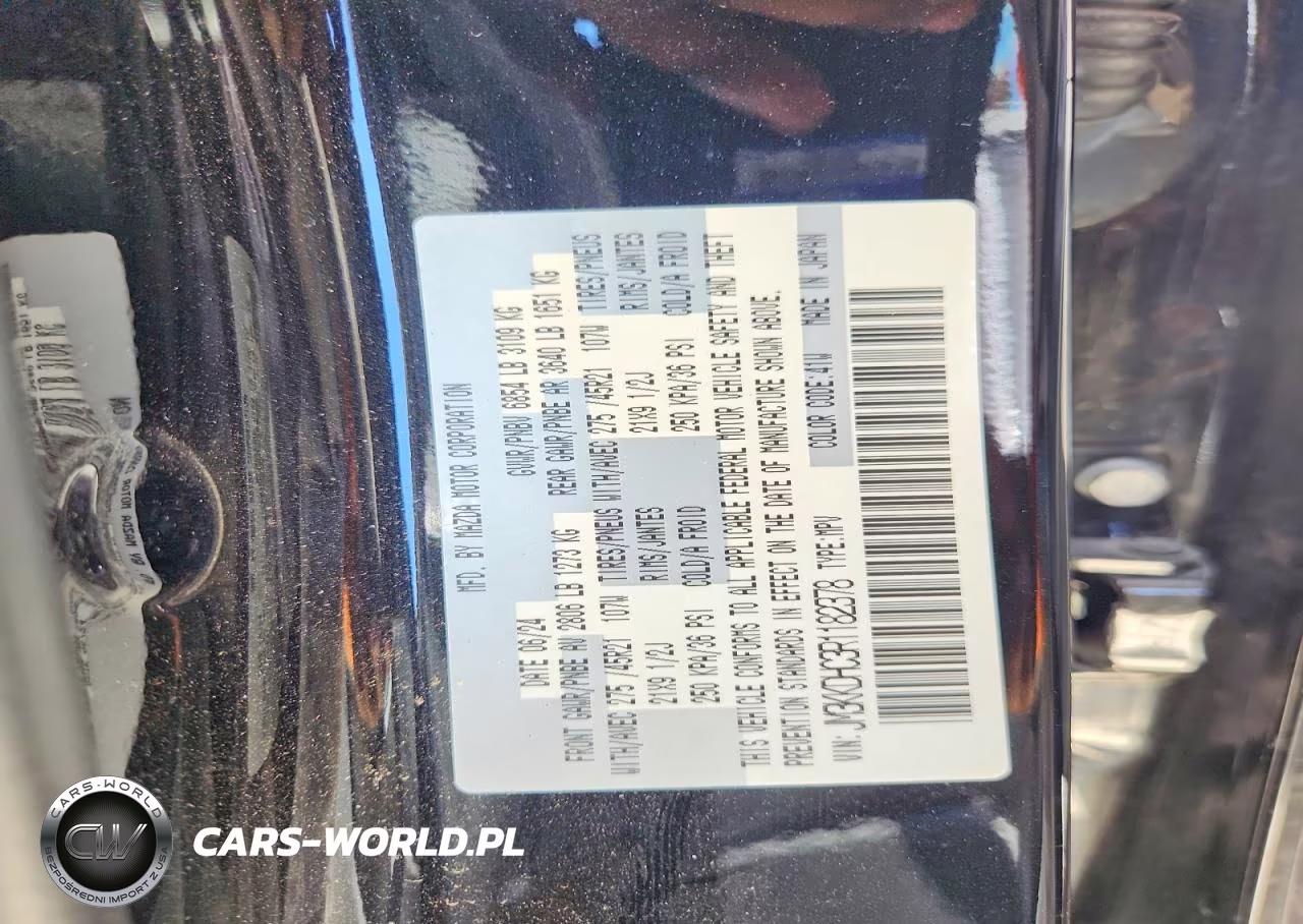 2024 Mazda Cx-90 Premium VIN:JM3KKDHC3R1182378 - 13