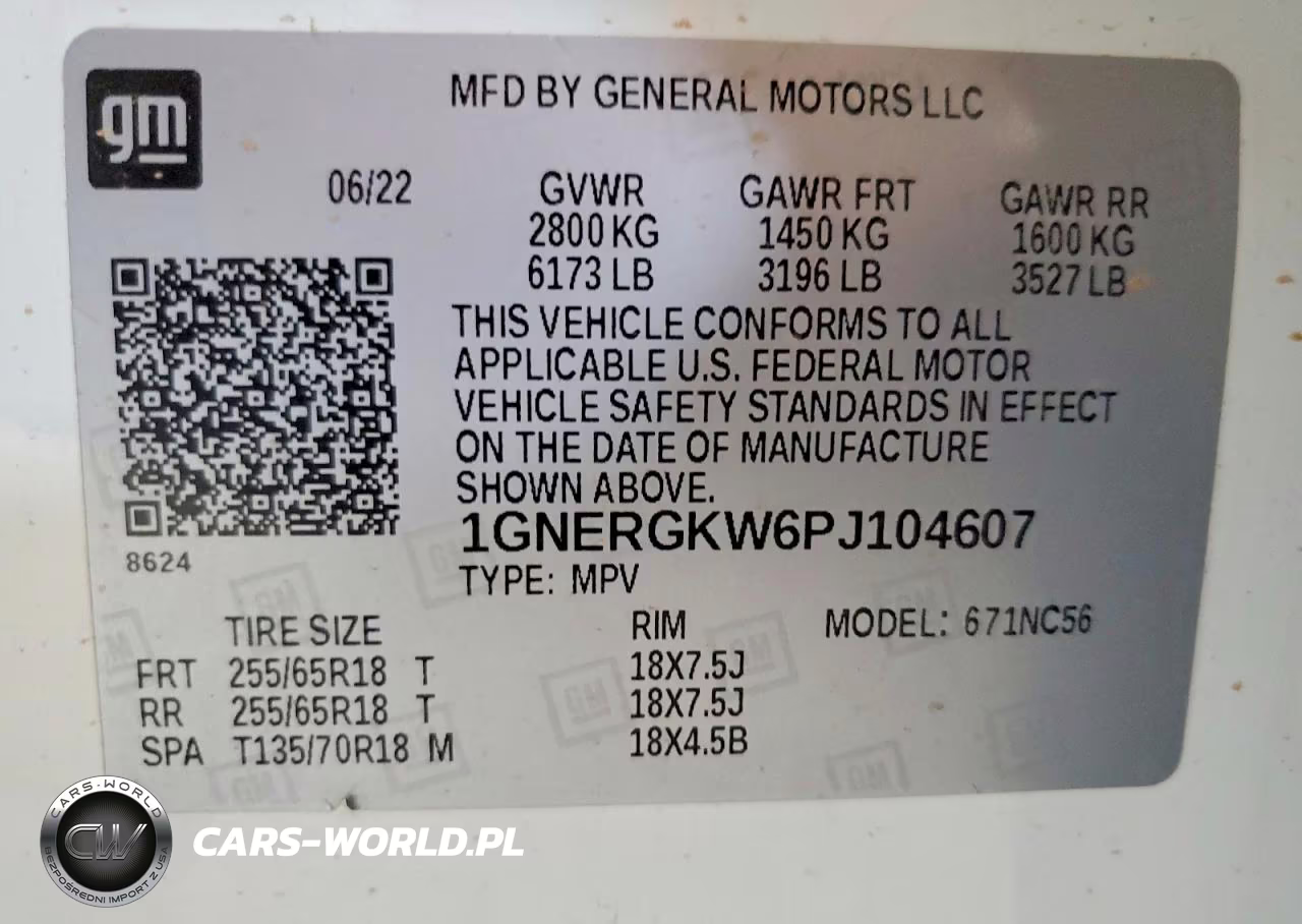 2023 Chevrolet Traverse Lt VIN:1GNERGKW6PJ104607 - 13