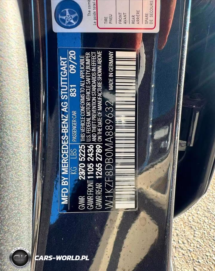 2021 Mercedes-Benz E 350 VIN:W1KZF8DB0MA889632 - 10