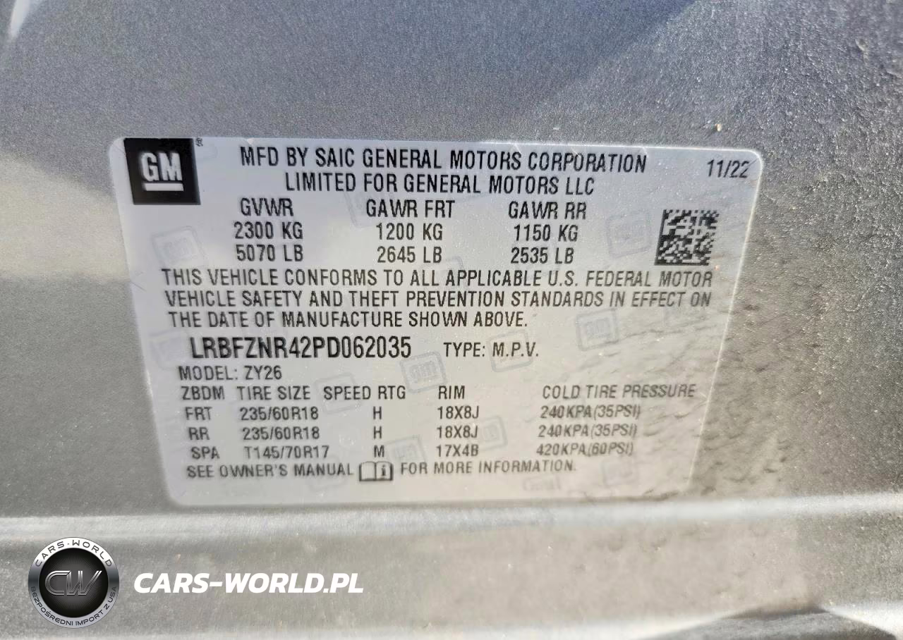 2023 Buick Envision Essence VIN:LRBFZNR42PD062035 - 13
