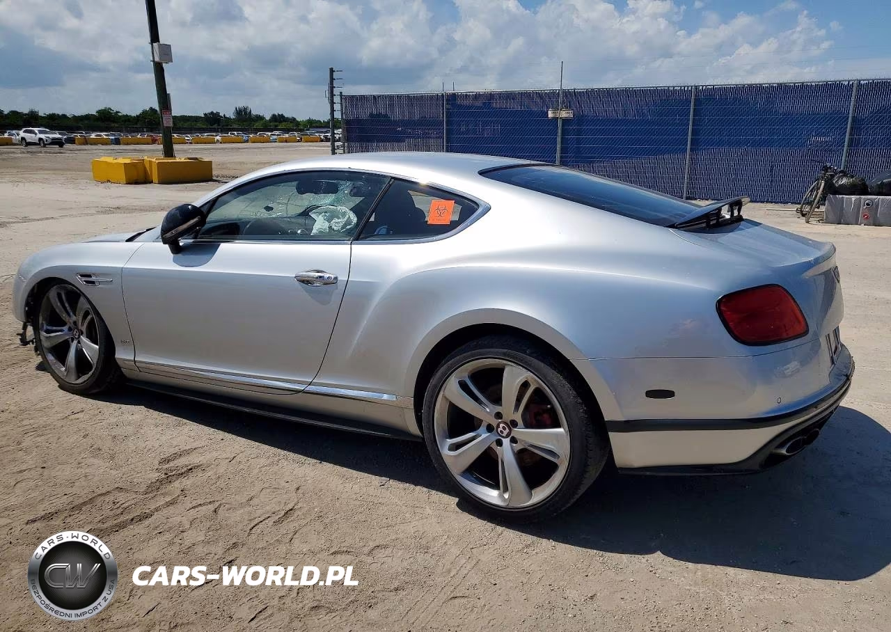 2017 Bentley Continental Gt V8 S VIN:SCBFH7ZA8HC059589 - 2