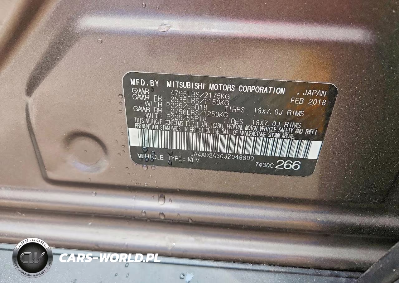 2018 Mitsubishi Outlander Es VIN:JA4AD2A30JZ048800 - 13