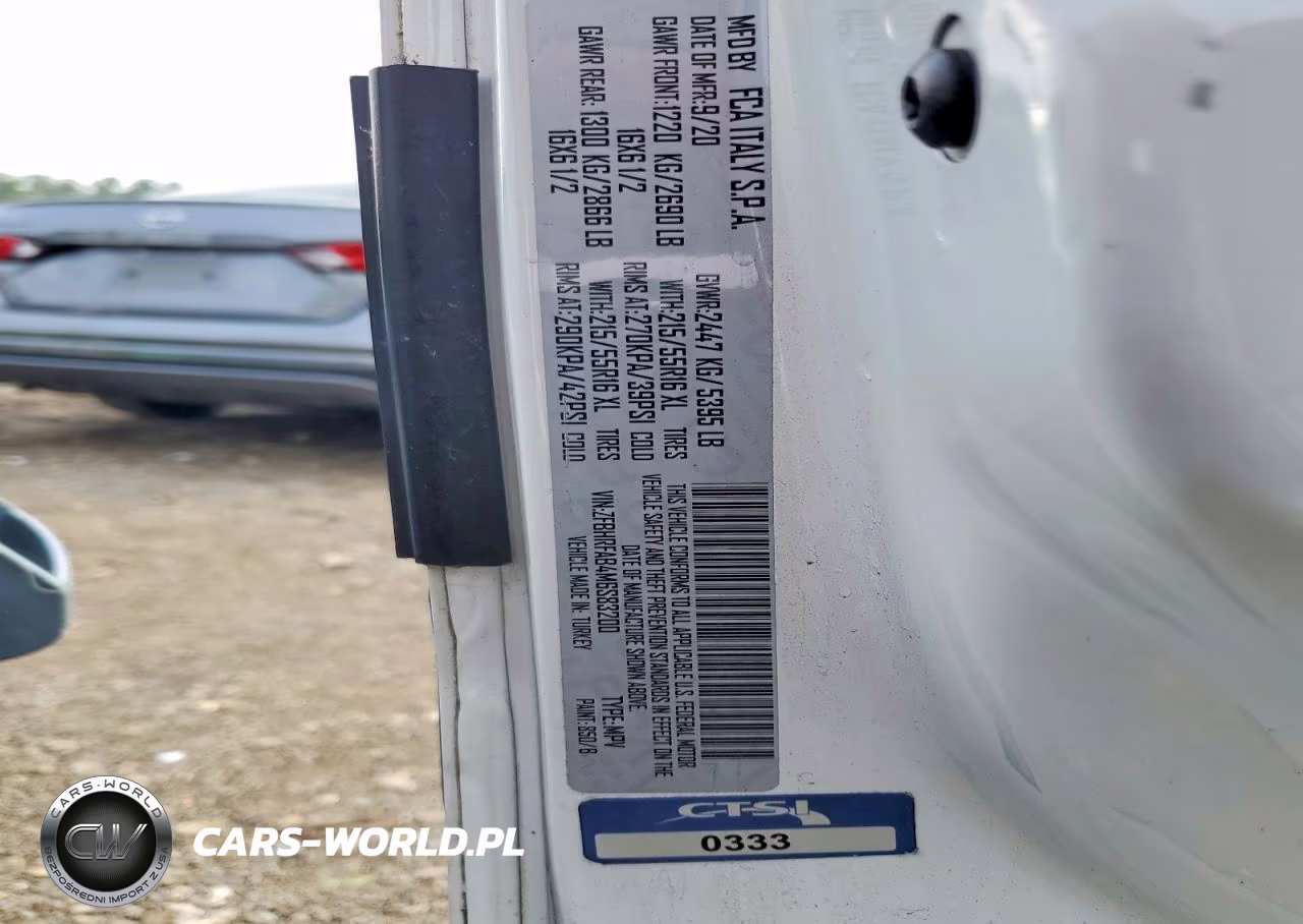 2021 Ram Promaster City St Delivery Van VIN:ZFBHRFAB4M6S83200 - 13