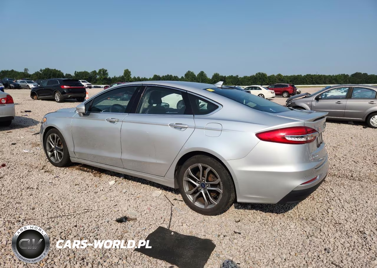 2019 Ford Fusion Titanium Hev VIN:3FA6P0RU9KR187565 - 2