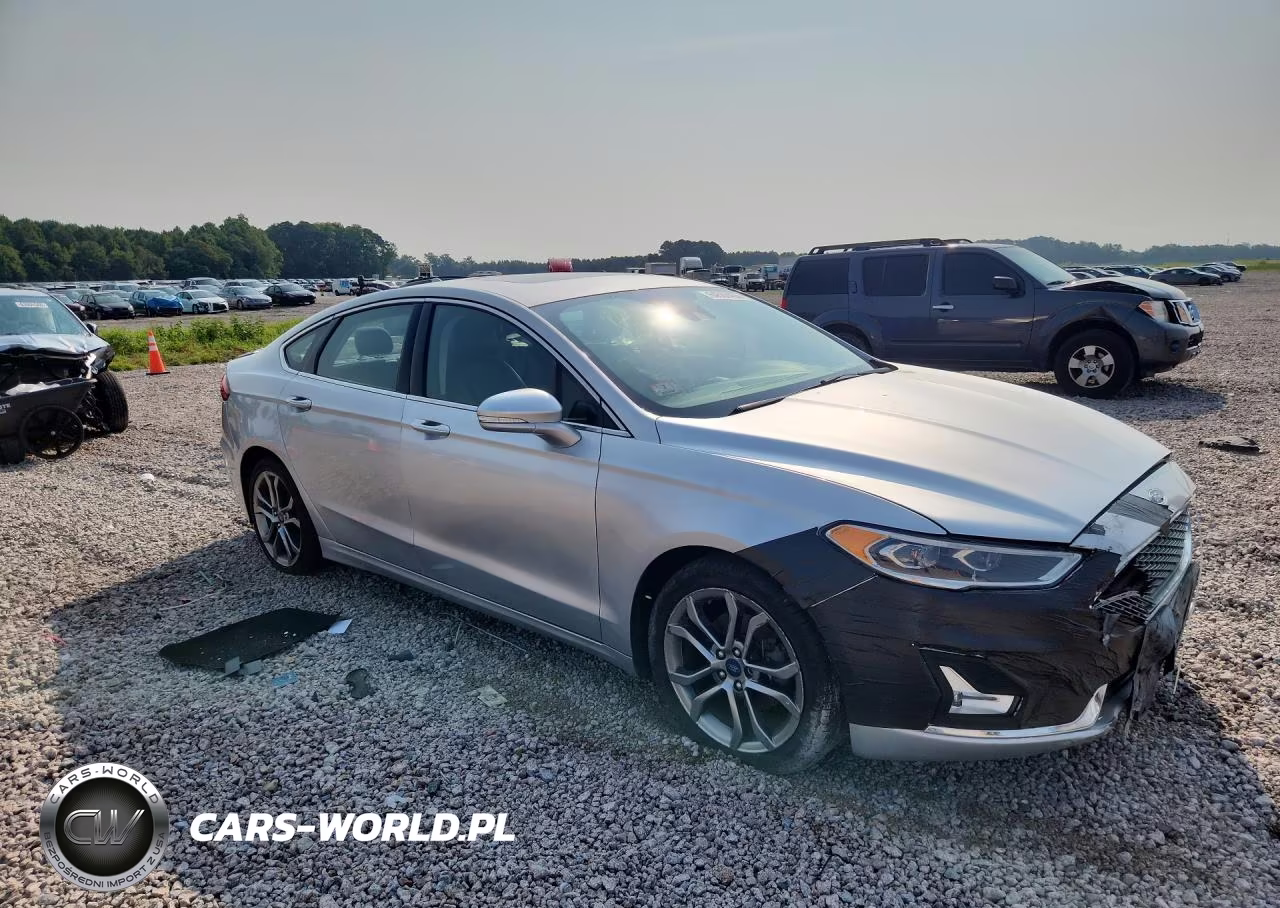 2019 Ford Fusion Titanium Hev VIN:3FA6P0RU9KR187565 - 4