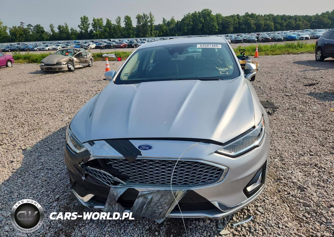 2019 Ford Fusion Titanium Hev VIN:3FA6P0RU9KR187565 - 5