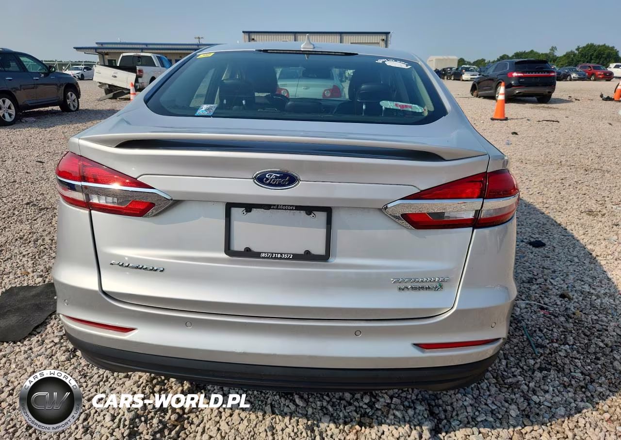 2019 Ford Fusion Titanium Hev VIN:3FA6P0RU9KR187565 - 6