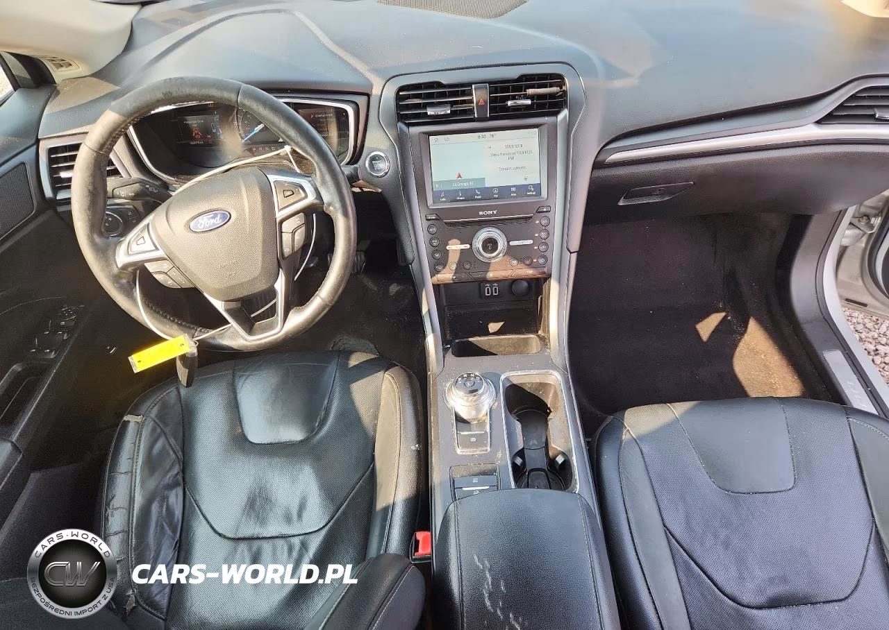 2019 Ford Fusion Titanium Hev VIN:3FA6P0RU9KR187565 - 8