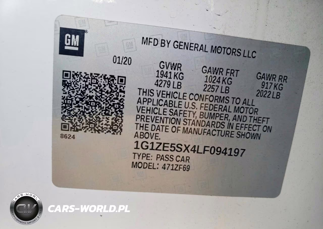 2020 Chevrolet Malibu Premier VIN:1G1ZE5SX4LF094197 - 12
