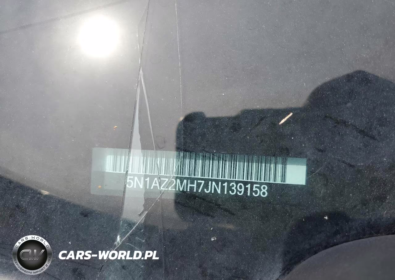 2018 Nissan Murano S VIN:5N1AZ2MH7JN139158 - 14
