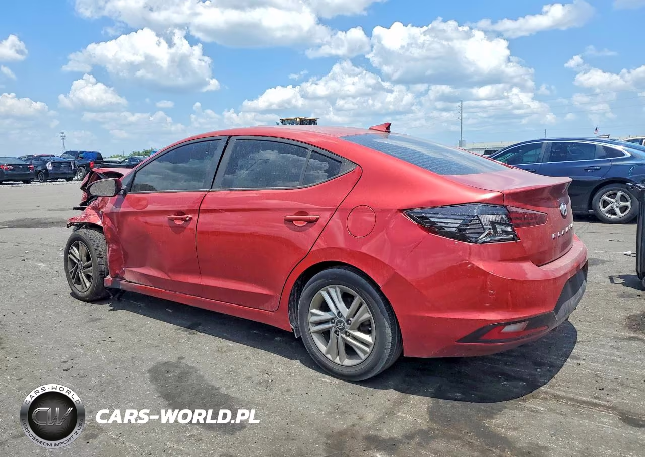 2019 Hyundai Elantra Value Edition VIN:5NPD84LFXKH459348 - 2