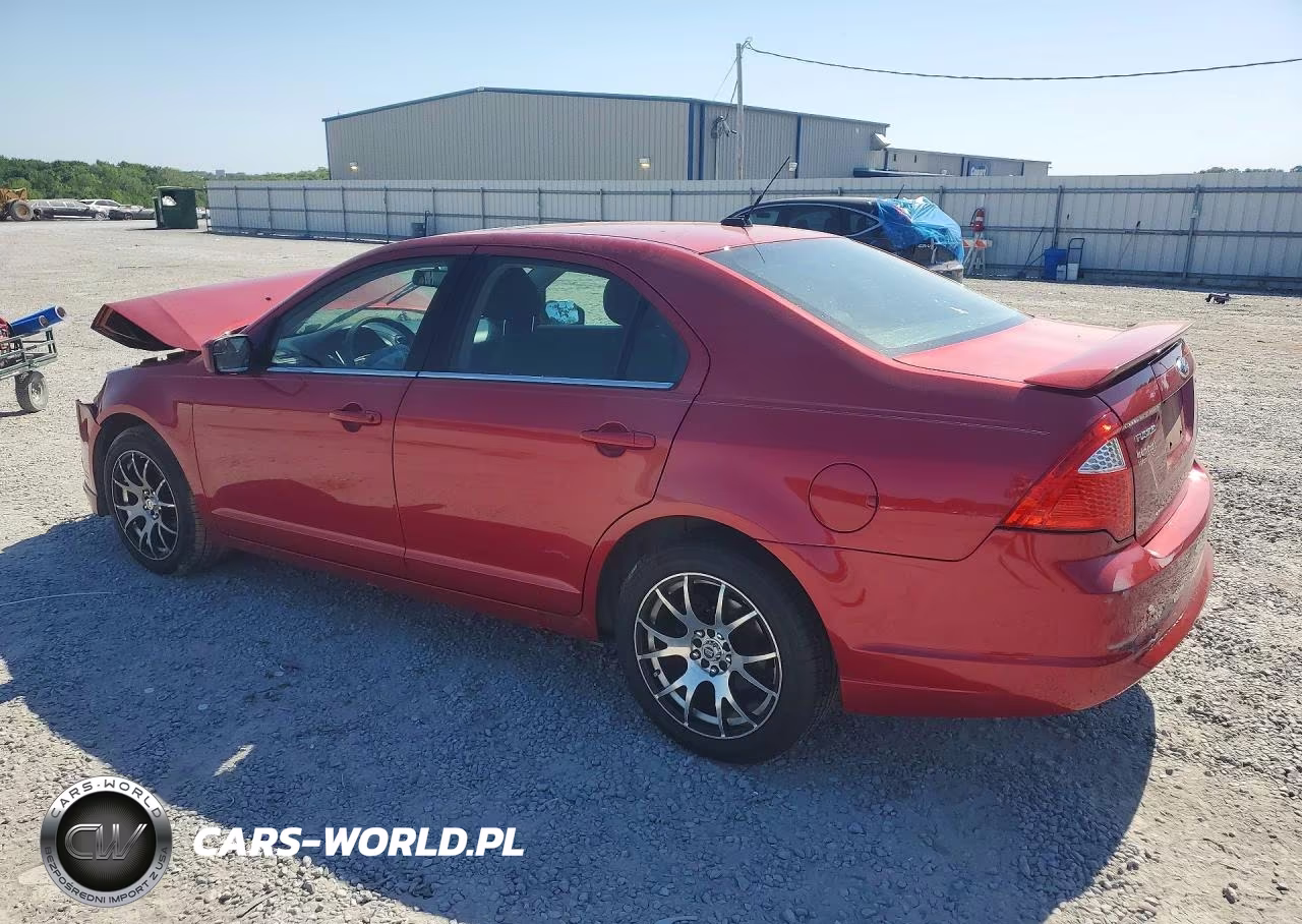 2011 Ford Fusion Se VIN:3FAHP0HA0BR254506 - 2
