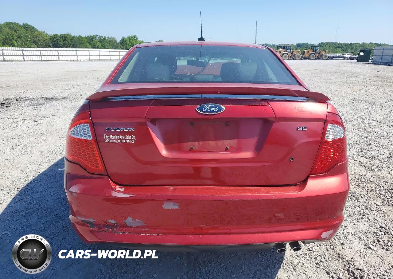 2011 Ford Fusion Se VIN:3FAHP0HA0BR254506 - 6
