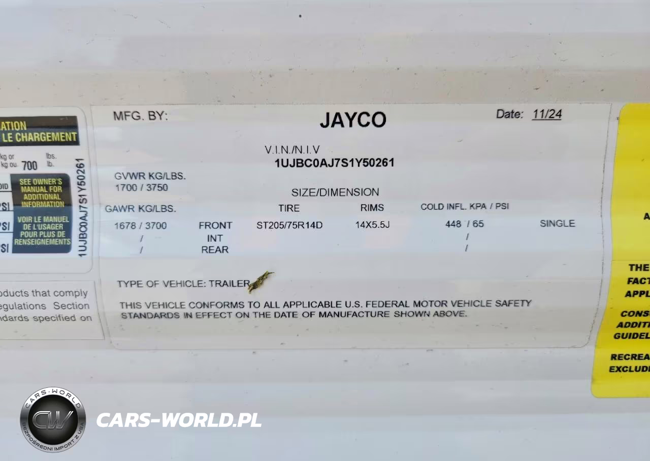 2025 Jayco Jay Flight Camper VIN:1UJBC0AJ7S1Y50261 - 10