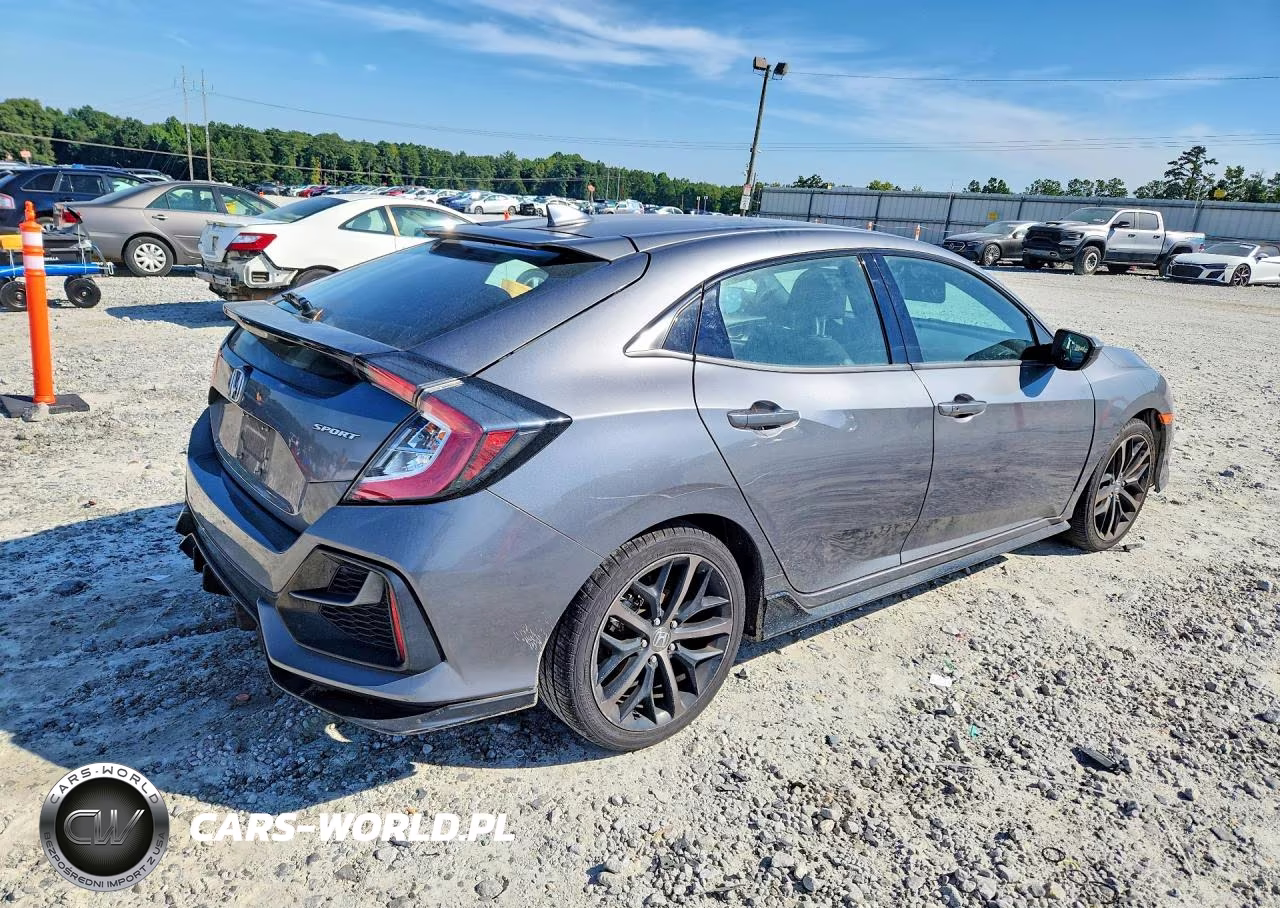 2021 Honda Civic Sport VIN:SHHFK7H42MU203059 - 3
