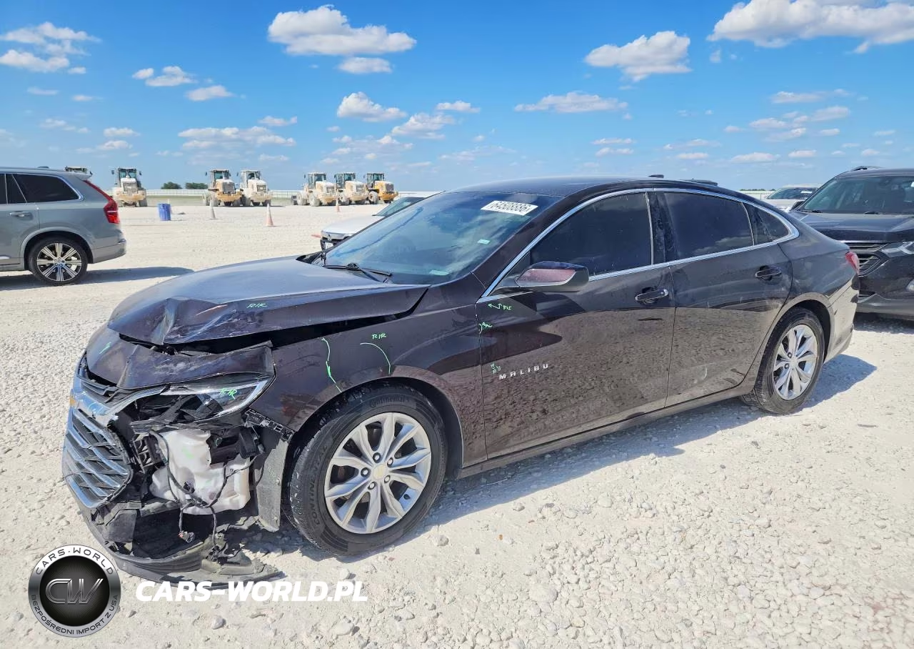 2021 Chevrolet Malibu Lt VIN:1G1ZD5ST8MF067523 - 1