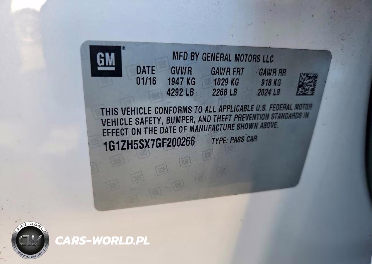 2016 Chevrolet Malibu Premier VIN:1G1ZH5SX7GF200266 - 13