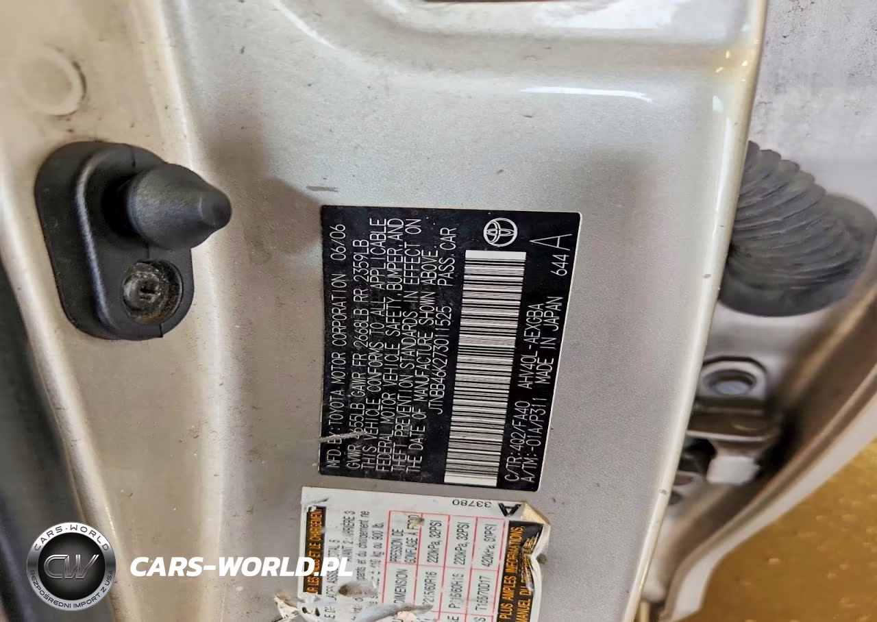 2007 Toyota Camry Hybrid VIN:JTNBB46K273011525 - 12