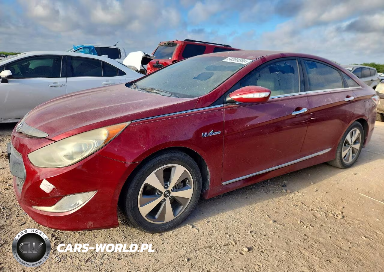 2011 Hyundai Sonata Hybrid VIN:KMHEC4A46BA001572 - 1